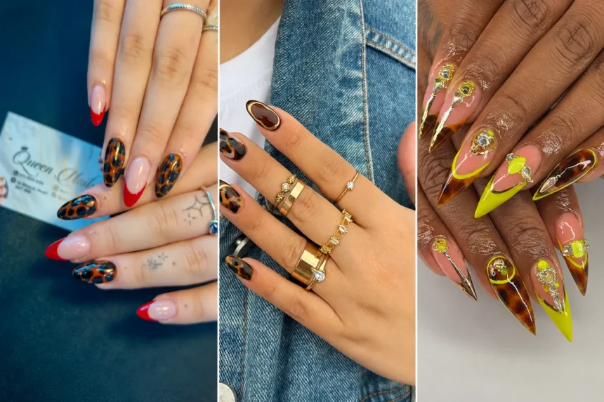 Tortoiseshell Nails
