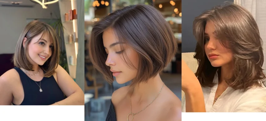 bob haircut in fall