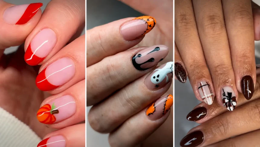 Pumpkin French Tips