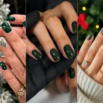 Forest Green Nails