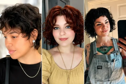 fall hairstyles short curly hair