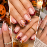 fall french nails