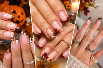 fall french nails