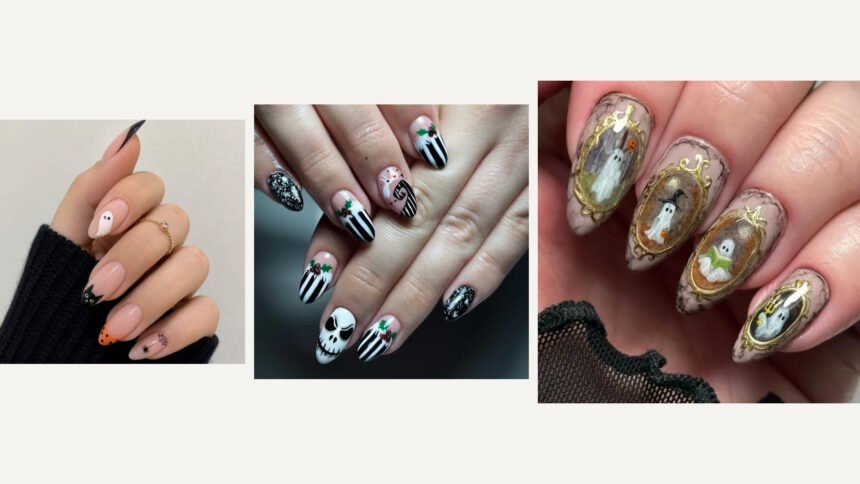 halloween press on nails​
