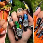 easy halloween nails​