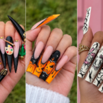 halloween nail art​