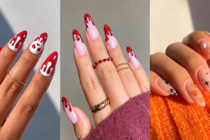 simple halloween nails​