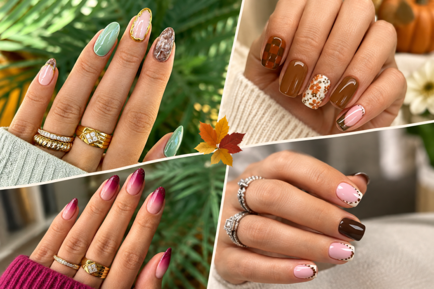 cute september nails