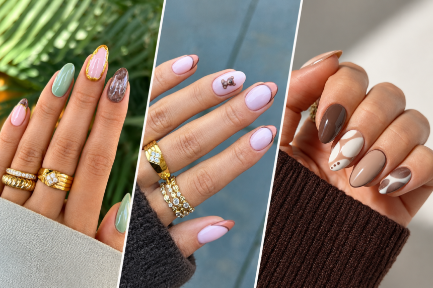 simple september nails