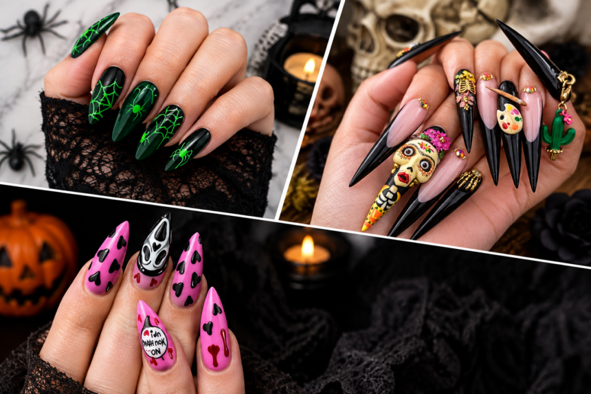 cute halloween nails​
