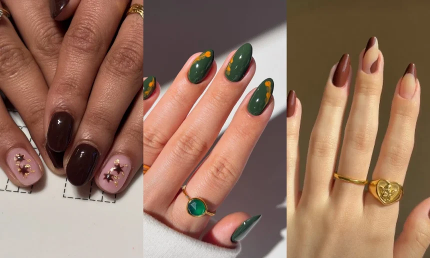 Minimalist Fall Nails
