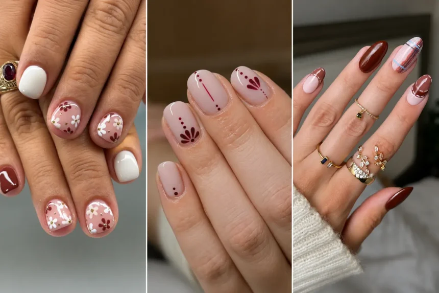 Cozy Neutral Nails