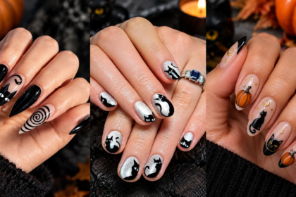 Black Cat Nail Ideas