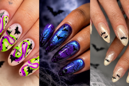 Halloween Bat Nail Ideas