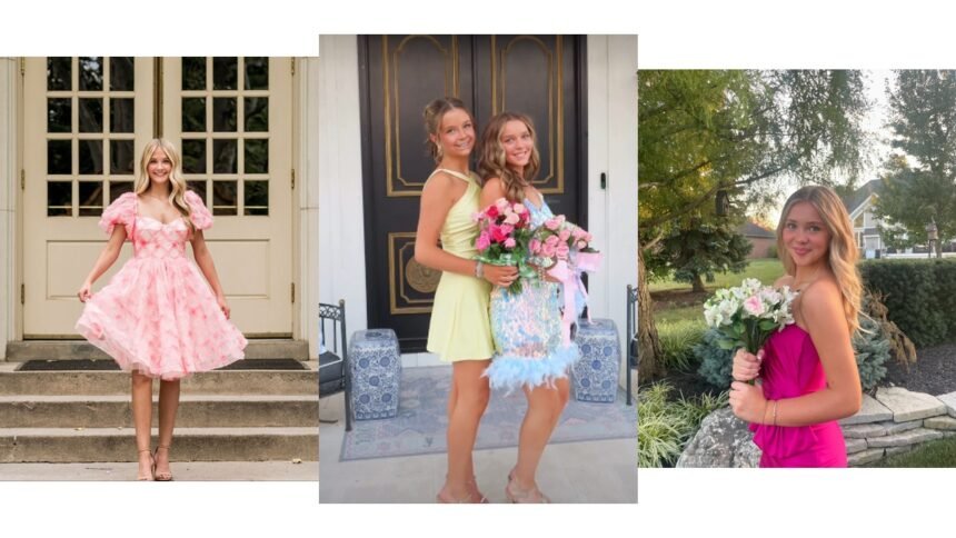 hoco dresses freshman