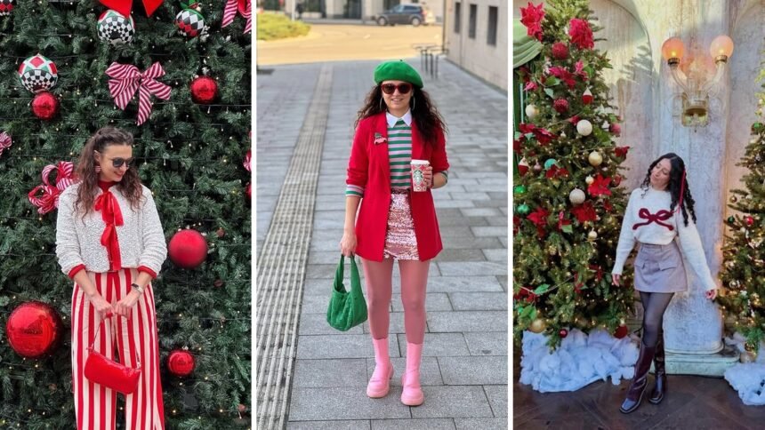 christmas outfit girl cute