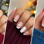 christmas nails ideas simple