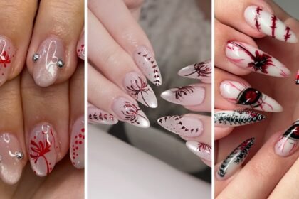 Tokyo Ghoul Nails